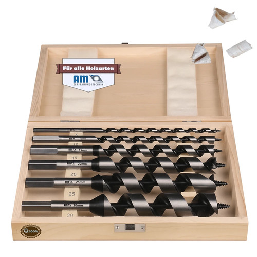 Schlangenbohrer set ø6 x - schlangenbohrer, Ø6-30