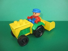 Lego Duplo Traktor m.  Bauer