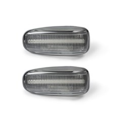 2x LED SEITENBLINKER für MERCEDES W202 S202 W210 S210 A208 C208 R170 KLAR *PO