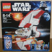 Lego Star Wars 7931 Jedi T-6 Shuttle mit Figuren Anleitung OVP 100% komplett