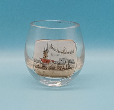 Andenken Schnaps Glas um 1910