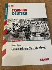 Training Deutsch Grammatik und