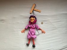 Alte Marionette Holzpuppe vom deutschen Hersteller Scheithauer Puppe sehr gut er