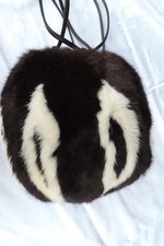 Muff Handtasche Echtfell