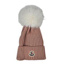Moncler Mädchen Mütze rosa