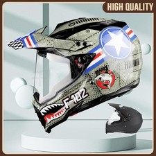 Motorradhelm Mit Klar Linse