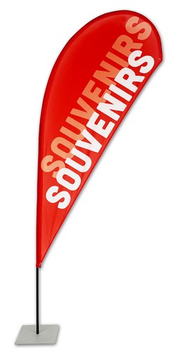 Souvenirs beachflag tropfen - beachflag,