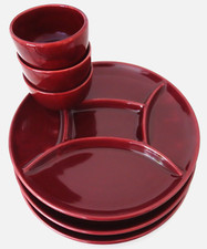 Fondueteller Schälchen Käsefondue Antipasti Wächtersbach Keramik W. Germany NEU