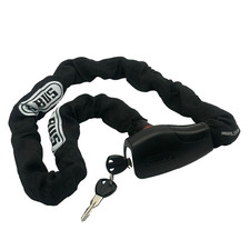 ABUS Kettenschloss Steel-O-Chain 8807K – Flexibles Fahrradschloss aus gehärtetem