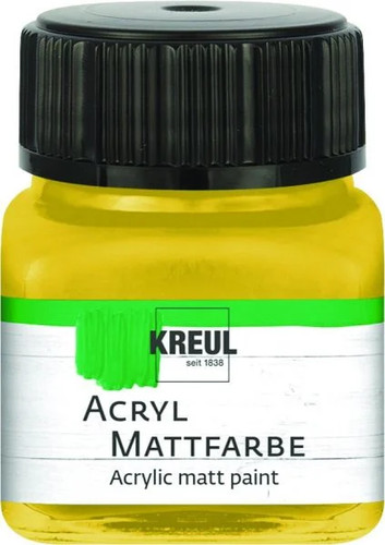Kreul acryl mattfarbe gold - mattfarbe,