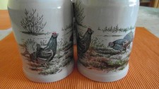 Bierkrug mit jagdmotiv - bierkrug,