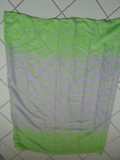 Pieces-Loop-Schal, neu, Acryl, weiß/grün, 105x80 cm