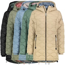 Damen Winter Jacke Mantel Parka Steppjacke Steppmantel Wintermantel