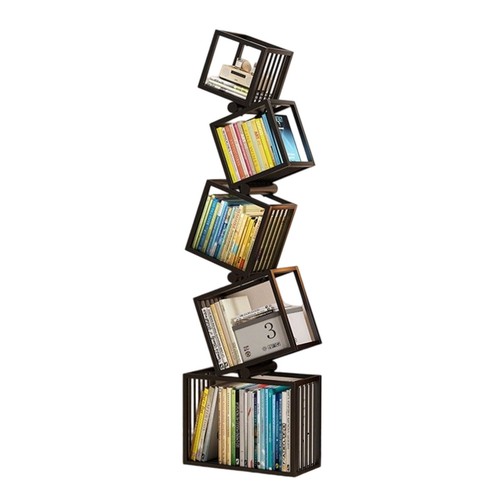 Bücherregal standregal mit 5 - bücherregal,,