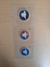 3x 10 DM, Silber, Deutscher Widerstand, 1994 Prägeanstalt  A