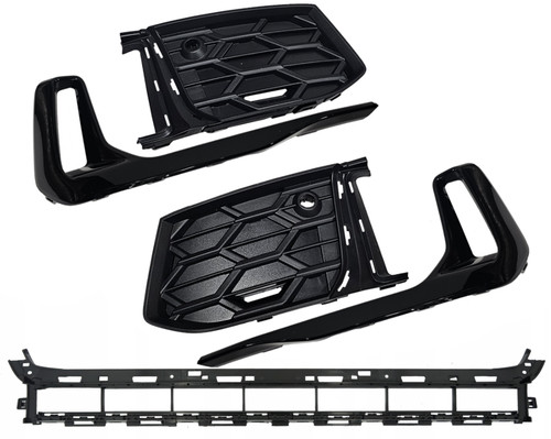 Stoßstangengitter set audi - set,