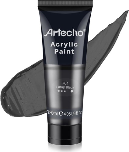 Artecho acrylfarbe schwarz - acrylfarbe,