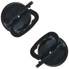 2 x Einhand Saugheber Glassauger Gummisauger Saugnapf für Spiegel Fliesen 115 mm