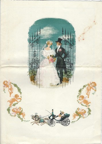 Telegramm 1959 hochzeit - 1959,