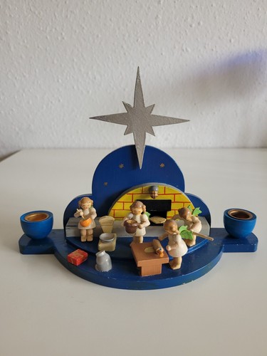 Alte erzgebirgs figurengruppe - erzgebirgs, -figurengruppe