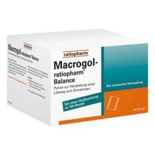 Macrogol ratiopharm Balance Pulver zur H.e.Lösung zum Einnehmen · 100 St · PZN 0
