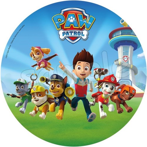 Paw patrol tortenbild - paw,