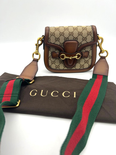 Gucci small lady web shoulder - gucci,