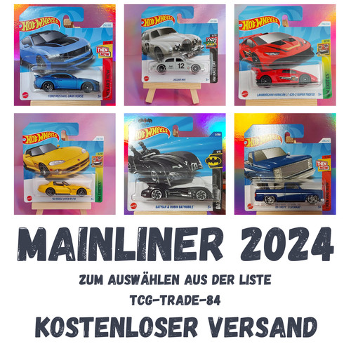 Hot wheels 2024 mainline - hot,