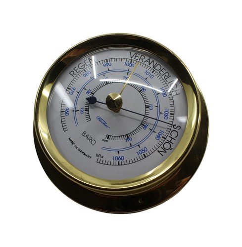 Barometer messing ø 113 - barometer, |