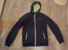 Chaptur Youngh Softshelljacke Gr. 170/176 schwarz Fleece gefüttert 