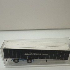 O259 Modellauflieger  Wiking Gebr. Krause Trostberg Auflieger Umbau lackiert H0