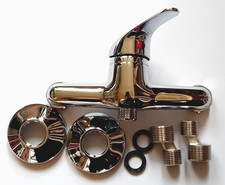 Cornat Leon Brause Einhebelmischer Duscharmatur Bad-Armatur Messing Verchromt