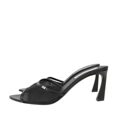 Victoria Beckham Damen Schuhe Slides Gr. 41 Schwarz Pantoletten Sommer