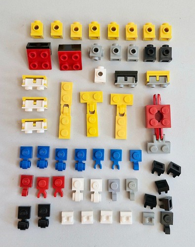Lego clips scharniere - lego, clips,