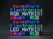 Waveshare 64x64 rgb - led, matrix