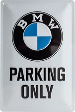 Nostalgic-Art - Garagen Blechschild Metallschild 20x30cm - BMW Parking Only