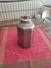 Zinnflasche mit Schraubdeckel