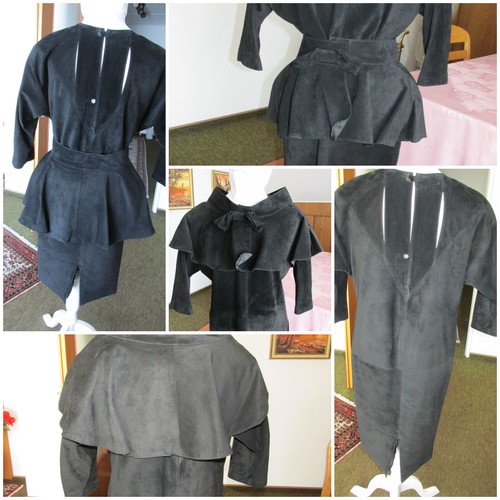 Damen lederkleid - damen,