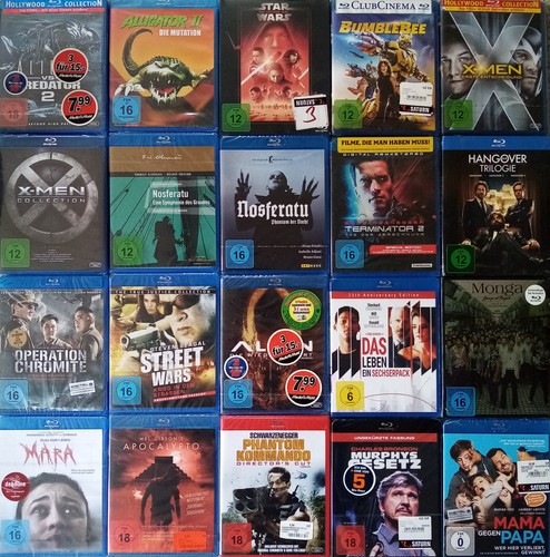 Blu ray sammlung filme - 20, noch