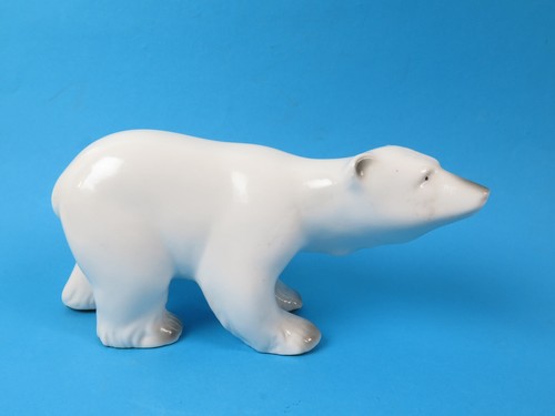 Eisbär porzellan - eisbär,