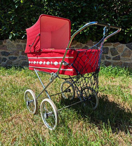 Puppenwagen kinderwagen rot - kinderwagen,