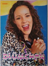 DIN A4 Poster 20,5 x 29 cm Blümchen Jasmin Wagner aus POPCORN 90er Jahre RAR