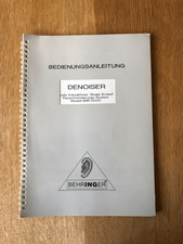 Behringer Denoiser  SNR 2000 -