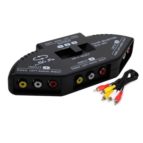 Way audio video switch - 3,