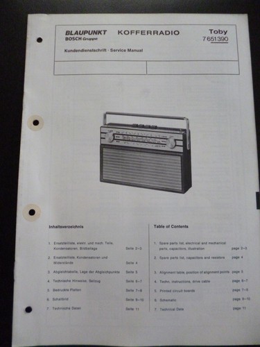 Original service manual - original,