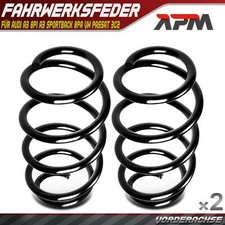 2x Federn Fahrwerksfeder Vorne