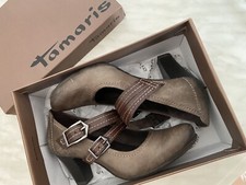 Pumps TAMARIS Damen Leder  Braun/ Mocca Gr. 37   *wie NEU*
