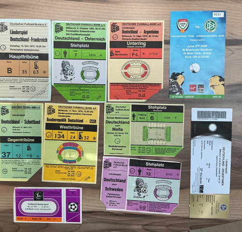 Tickets eintrittskarten - 10,