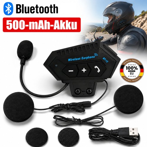Helm headset bt12 motorrad - helm-headset,