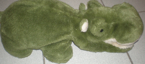Großes stofftier nilpferd - stofftier,